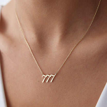 Angel Numbers Kolye