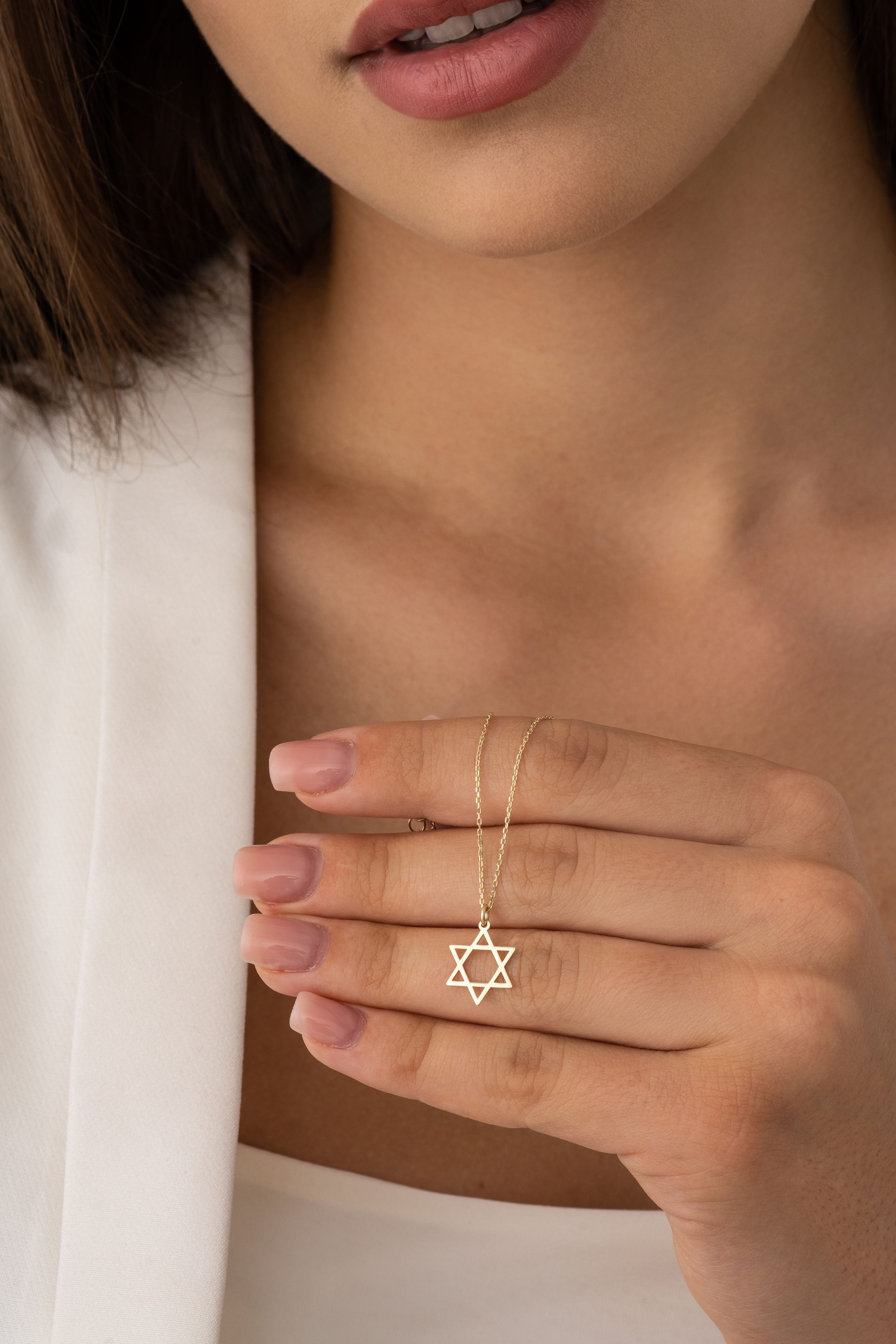 Davut Yıldızı Kolye