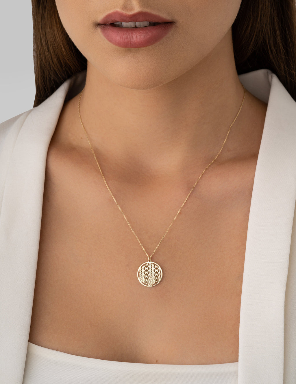 Yaşam Çiçeği Kolye