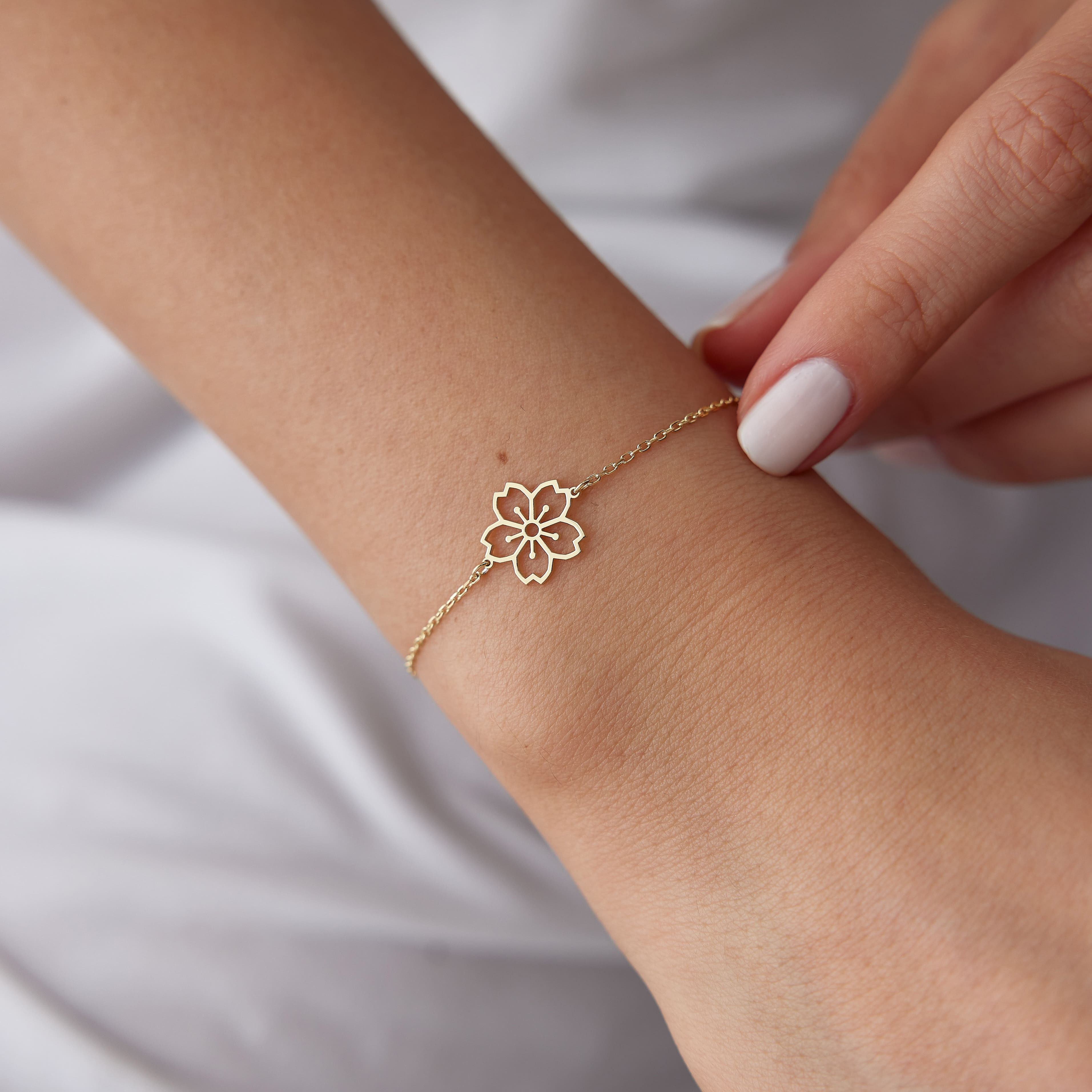 Kiraz Çiçeği (Sakura) Bileklik