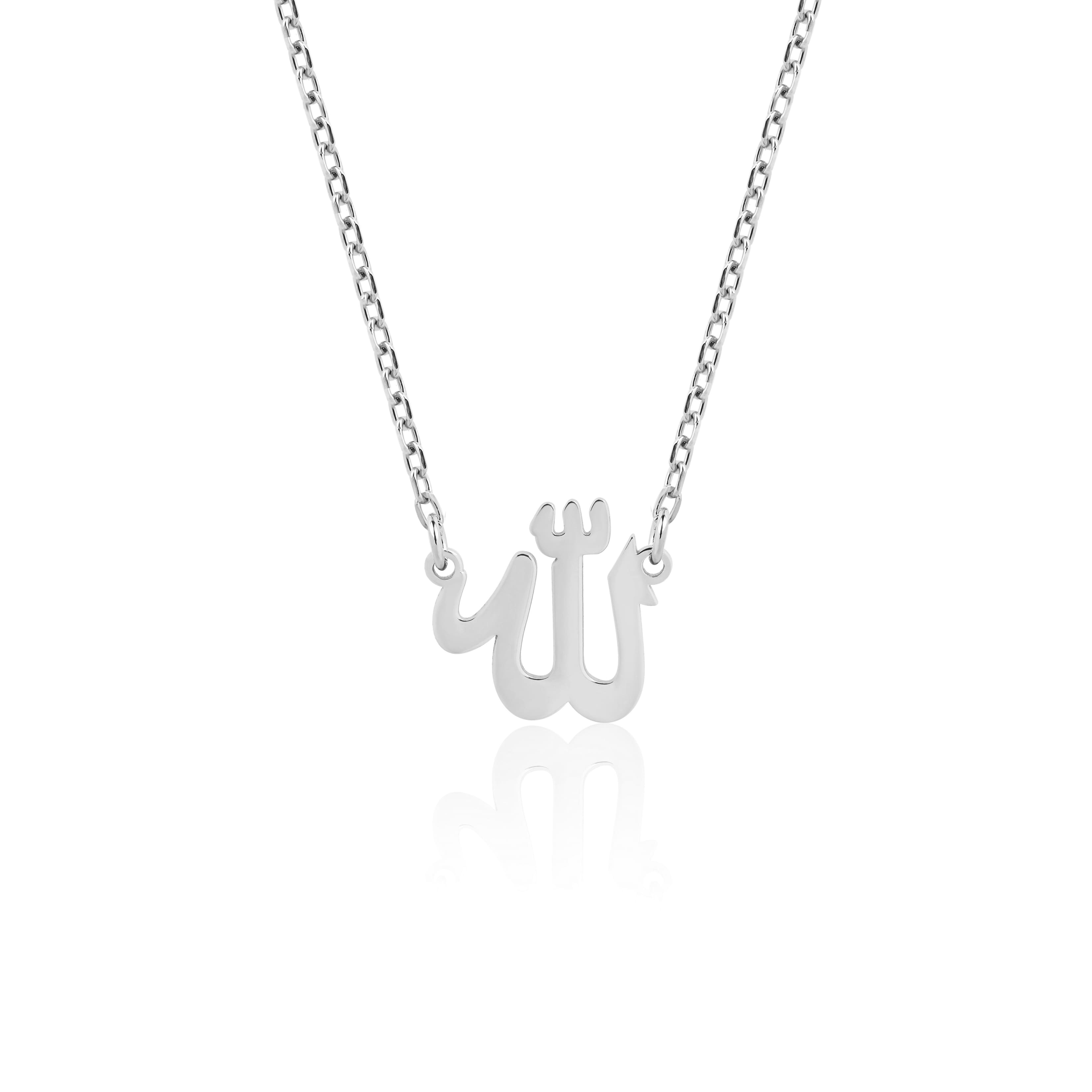 Allah Yazısı Kolye