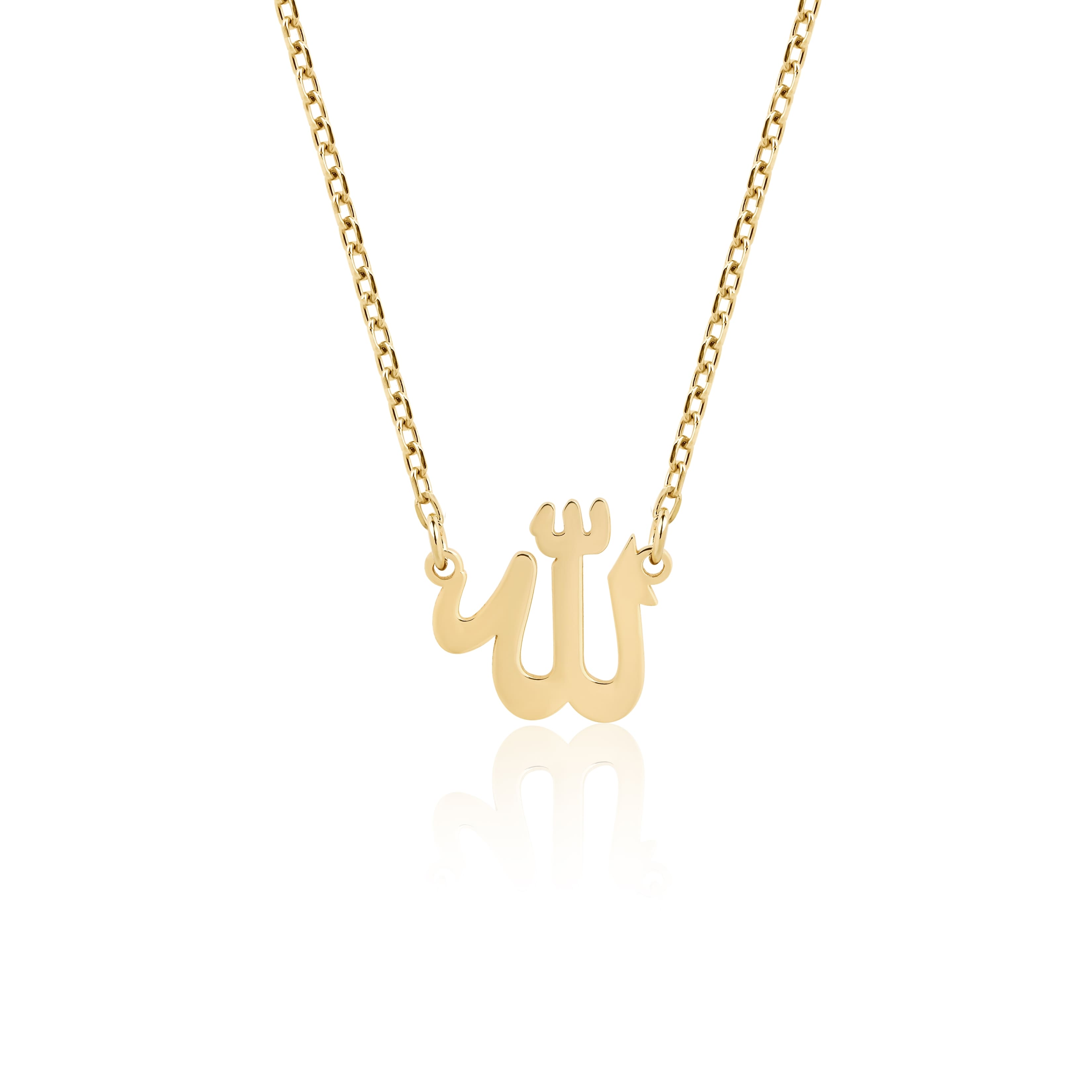 Allah Yazısı Kolye