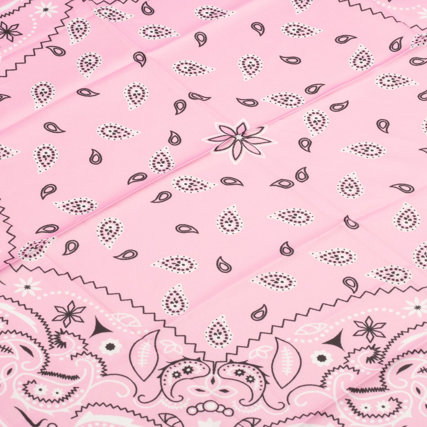 Pembe Desenli Bandana