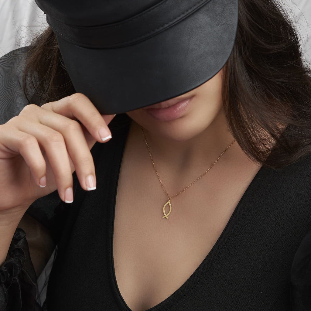 Balık Kolye (Ichthus)