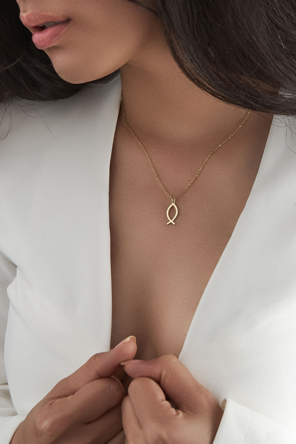 Balık Kolye (Ichthus)