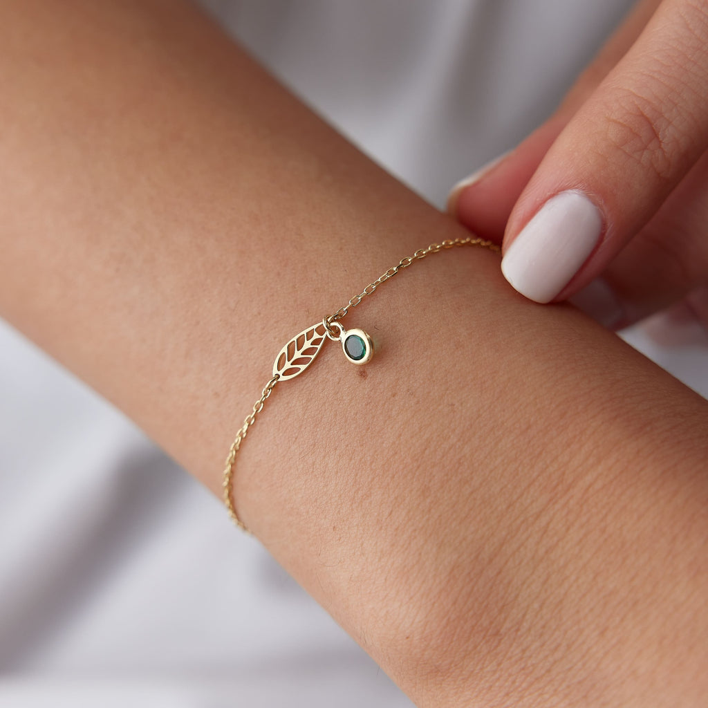 Mini Yaprak Bileklik