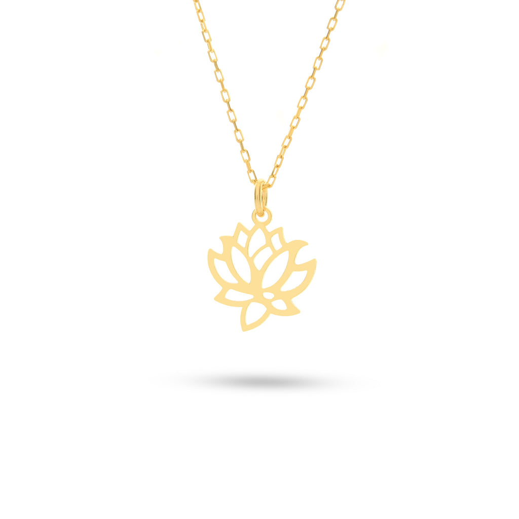 Lotus Çiçeği Kolye